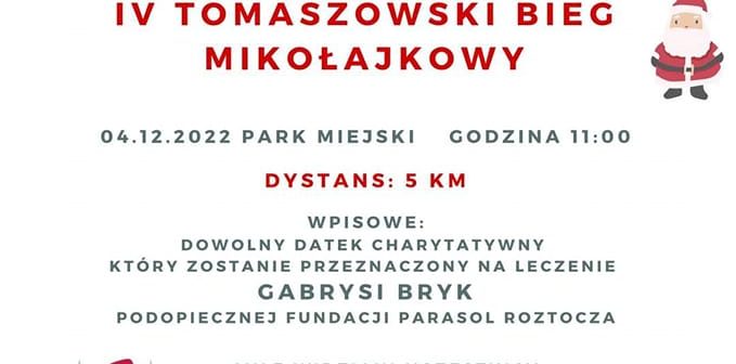IV Tomaszowski Bieg Mikołajkowy